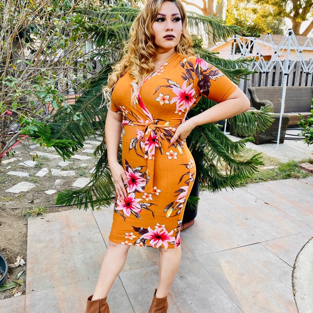 🍂Fall Dress - Picture 2 of 2